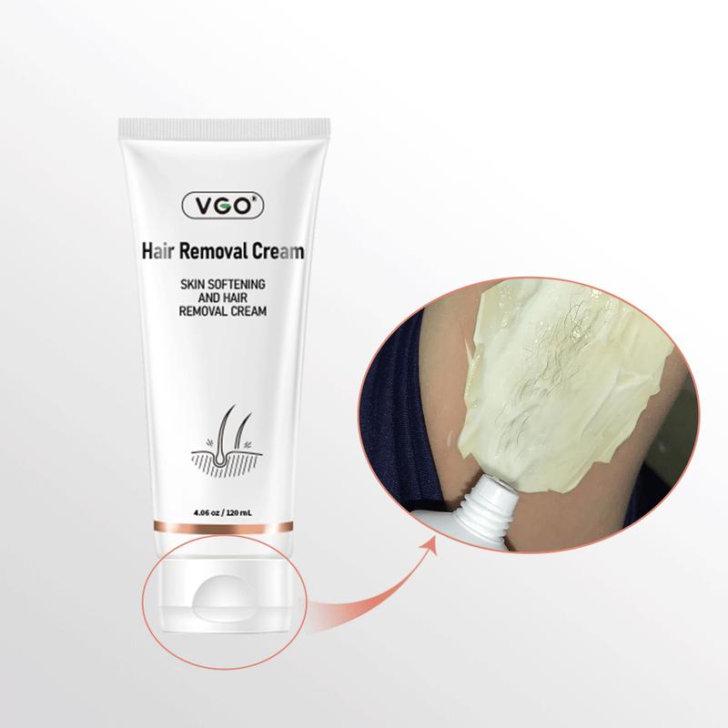 VGO Hair Removal Lotion Cream, 120ml   4.00z Body Care Unisex-A2 Wax Gentle