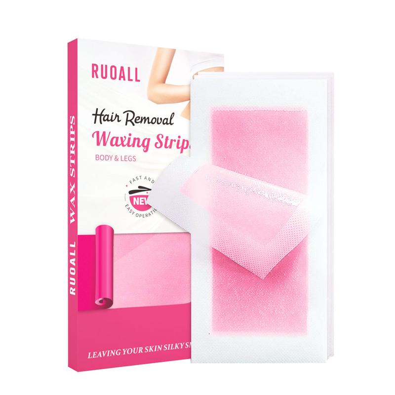 Gentle Formula for Body Use Wax Strips for Easy and Effective Hair Removal