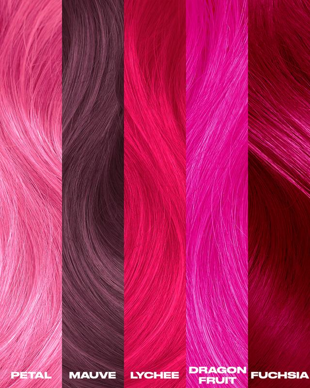 Lunar Tides Deep Pink Hair Color Semi-permanent - Fuchsia