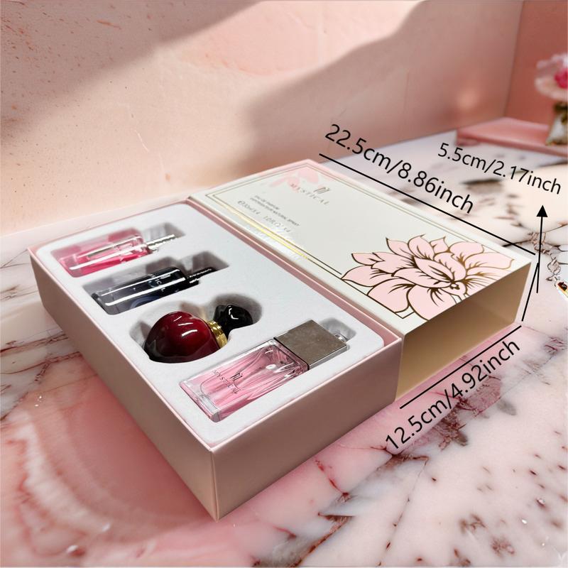 Women's Perfume Gift Set, Mother's Day, Christmas, Valentine's Day gift, lasting fresh flowers, for daily life, dating and gifts, let you release the unique charm of women, fragrance does not repeat every day