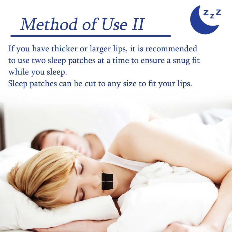 Sleeping Mouth Sticker (30pcs*2), Breathable Mouth Tape, Anti Snoring Mouth Sticker, Mouth Tape for Sleeping