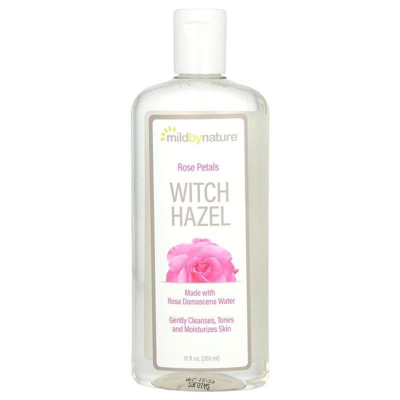 Mild By Nature Witch Hazel, Alcohol-Free, Rose Petals, 12 fl oz (355 ml)