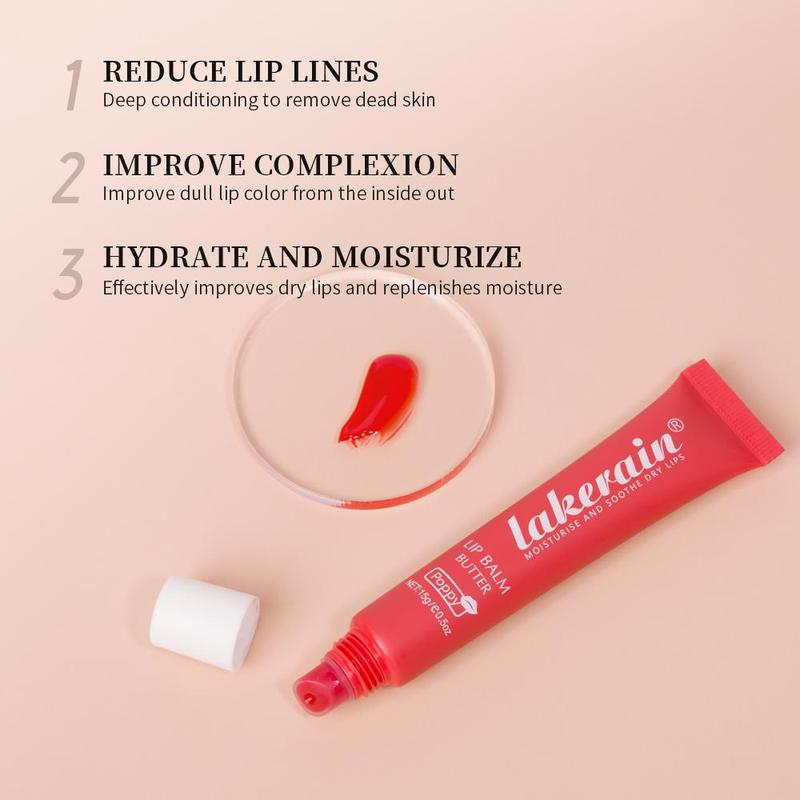 Moisturizing Comfort Lip Balm, 3 Counts set Hydrating Skincare Lip Balm, Lip Care Product for Women & Men, Lip Gloss,  Lip Therapy Balm,  Makeup Products