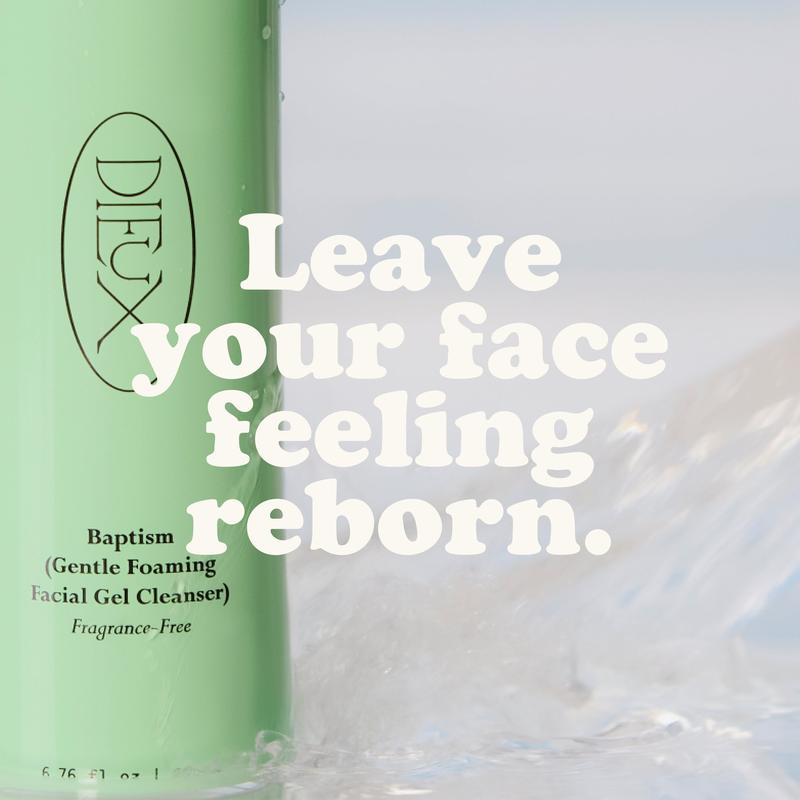 Baptism Gentle Gel Cleanser Fragrance-Free For Sensitive Skin Cleansing Facial Cleansing Facial