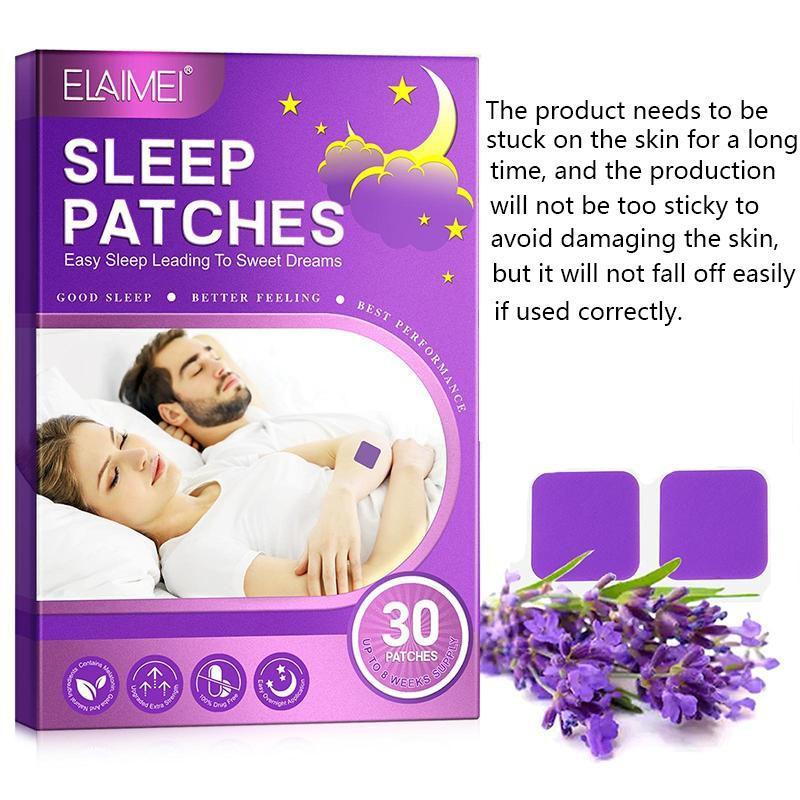 Sleep Patches with Melatonin, 30pcs box Body Care Patches for Women & Men, Body Care Kits for Good Night's Sleep, Christmas Gift