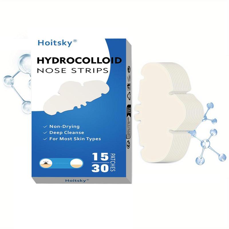 Hydrocolloid Nose Patch, Invisible Acne Cover Patch, Deep Cleansing Nose Sticker, Facial Skin Care Product for Women & Men,  Nose Strips for Pores