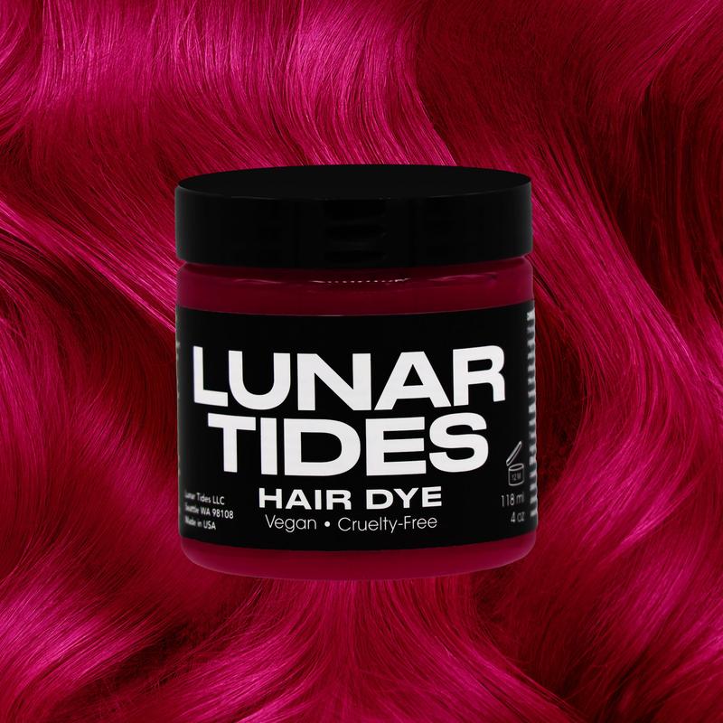 Lunar Tides Deep Pink Hair Color Semi-permanent - Fuchsia