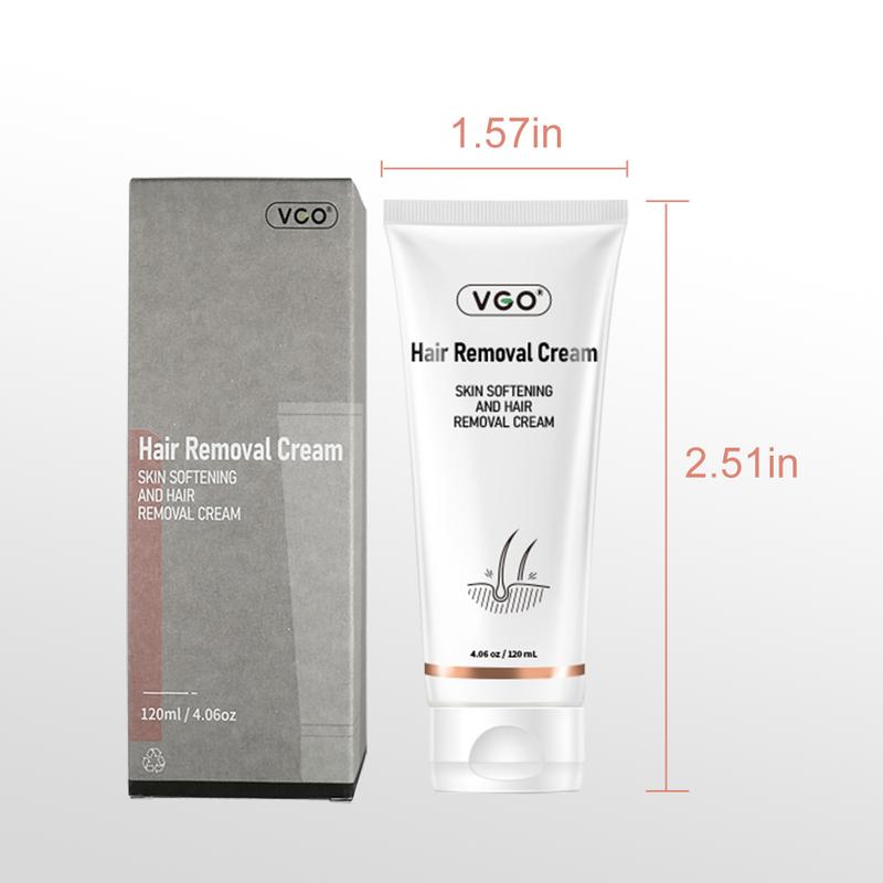 VGO Hair Removal Lotion Cream, 120ml   4.00z Body Care Unisex-A2 Wax Gentle