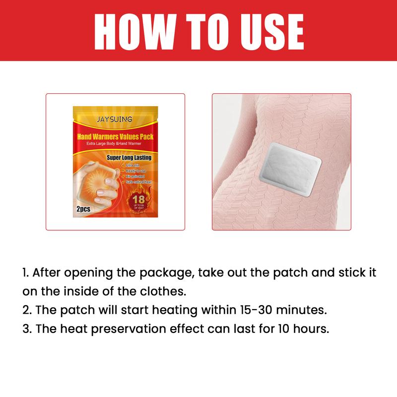 Disposable Hand Warmer, 20pcs boxPortable Hand Warmer, BreathableOdorless Body Warmer, SpecialPersonal Care Product for Women &Men Give gifts to friends and family Mini Portable Heater;Little Heater;Hand Warmers