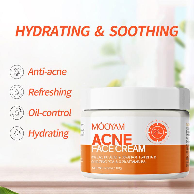 Acne Scar Treatment Cream 100ml Centella & Snail Repair Cream Post-Acne Marks Removal Acne&Pimple Treatment Fragrance Free Paraben Free Skincare Salicylic Skin Repair Sensitive Teens Crema para espinillas Cute skincare products