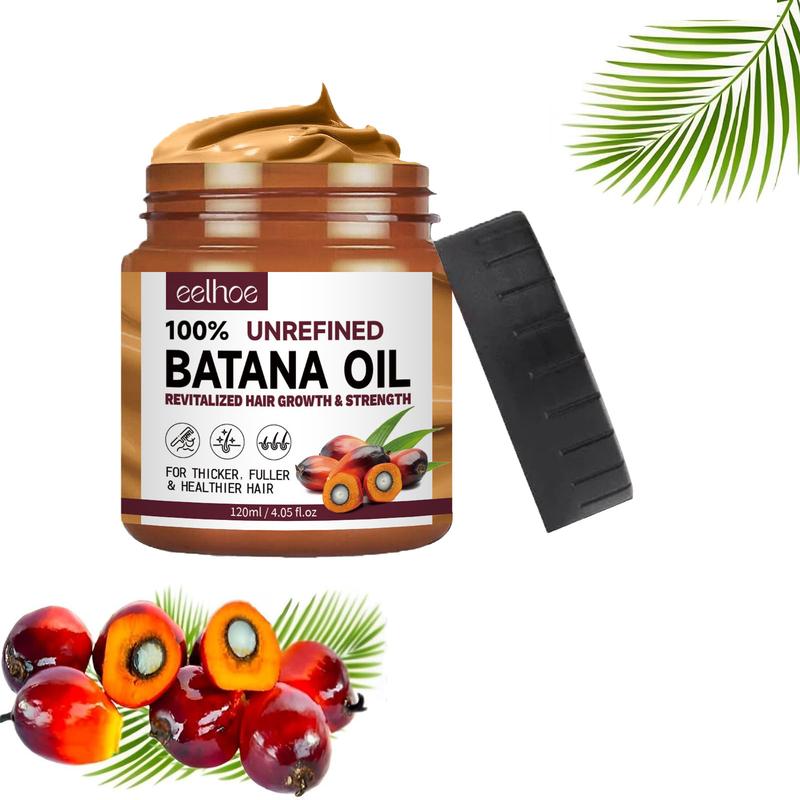 Batana Oil for Hair Growth Natural, Pure Batana Hair Oil, Raw Butter Prevent Loss Natural Hair Growth Oil and Conditioner Haircare Lightweight