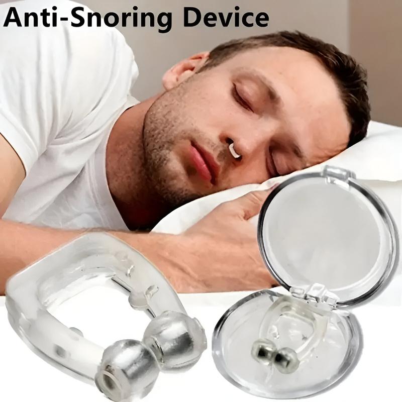 Anti-Snoring Nose Clip with Magnets – Sleep Better, Breathe Easier, Non-Invasive Snore Stopper for Adults