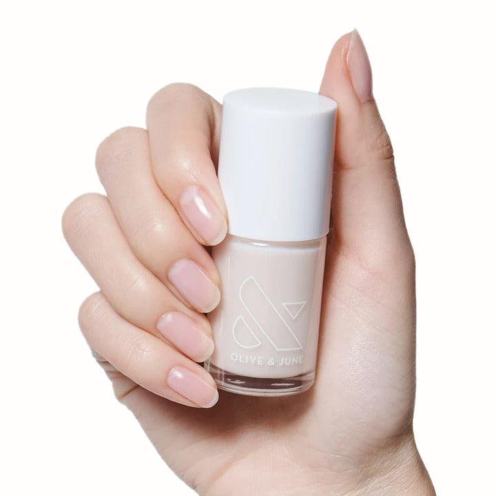 BEB sheer white nail polish