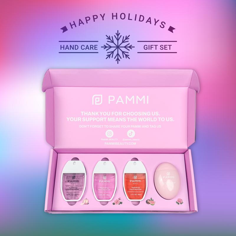 NEW! Pammi Beauty Hand Sanitizer & Hand Lotion Gift Box