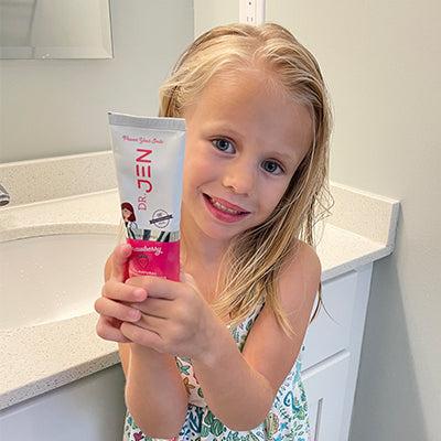 Fluoride-Free Strawberry 10% Nano Hydroxyapatite Toothpaste