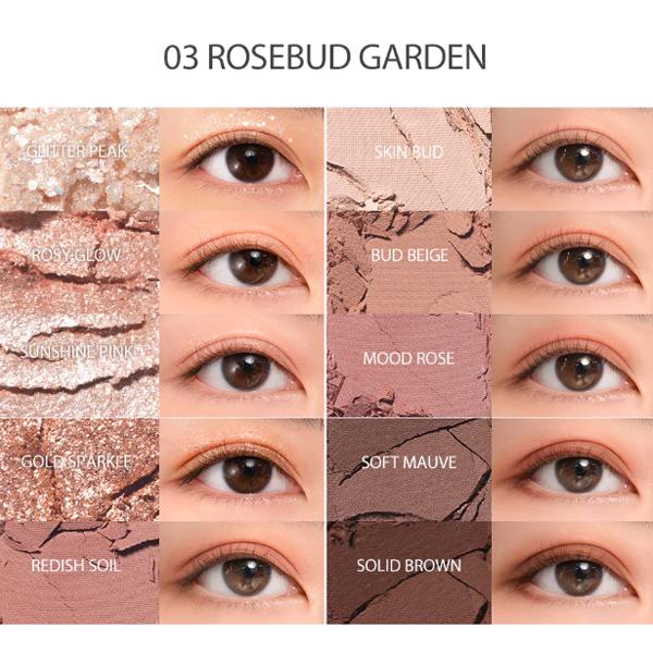 [Official rom&nd Partner] Better Than Palette (9 Colors) : Eyeshadow  Glitter  Daily, Matt Quad Eyeshadow, Features a Buildable Non-Creasing Formula, Pigmented Shades, Long-Lasting Makeup, Romand, korean makeup, k beauty, eyeshadow palette