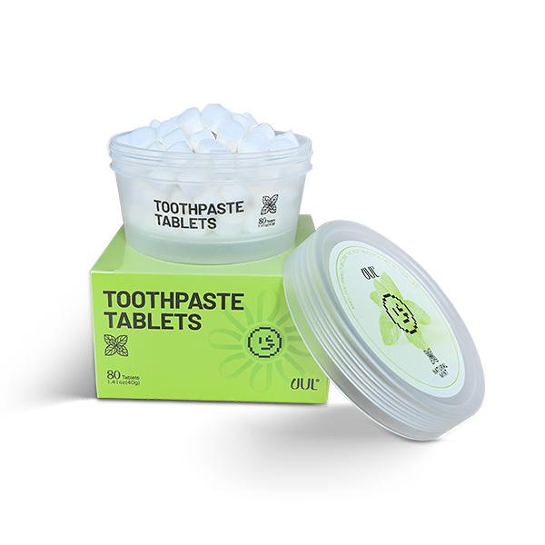 UUL Toothpaste Tablets - Strong Mint for Oral Care