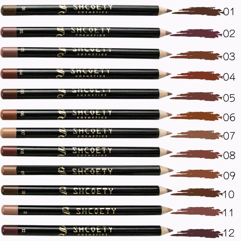 Long Lasting Lip Liner Set, Matte Lip Liner, Tinted Lip Liner, Easy Coloring Lip Liner, Suitable for All Occasions Lip Makeup, Girls and Women Makeup Accessories, Summer Makeup, Summer Makeup, Christmas Gift