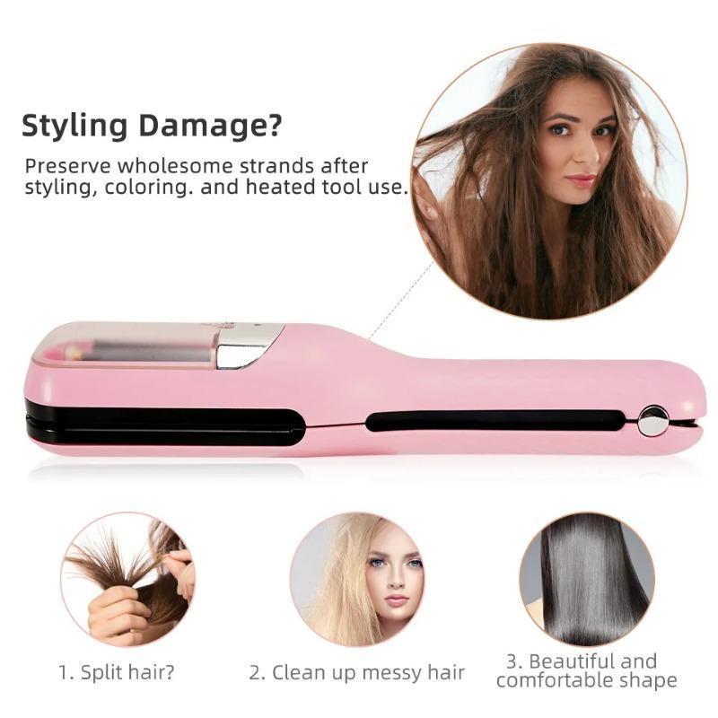 Hair Split Ends Trimmer Charging Professional Hair Cutter Smooth End Cutting Clipper Beauty Set Bag Product