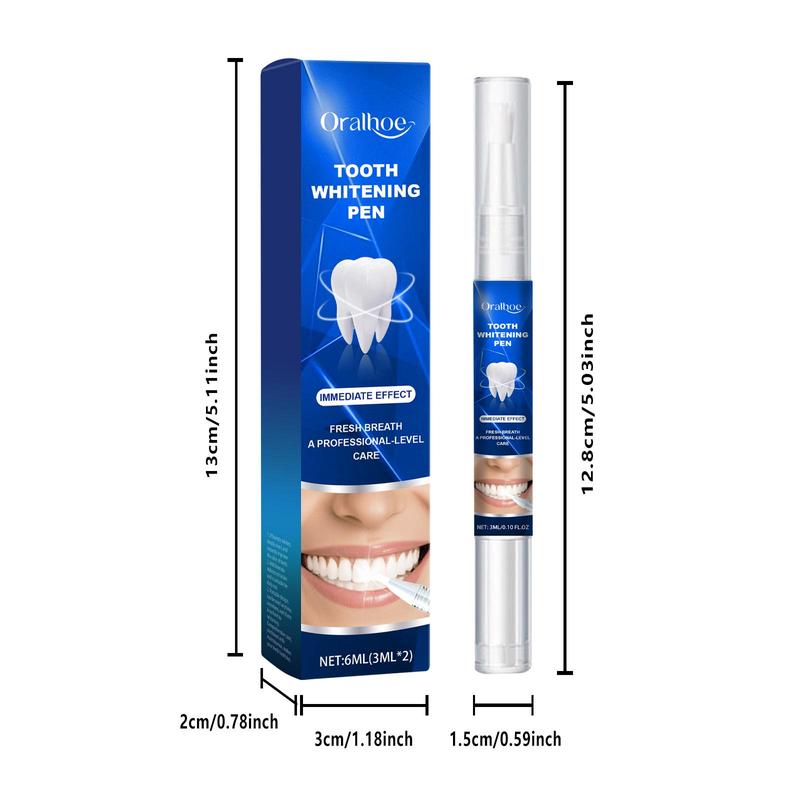 Teeth Brightening Pen, 1 Box 2 Boxes Teeth Brightening Gel Pen, Oral Care Product for Men & Women, Daily Oral Care Product