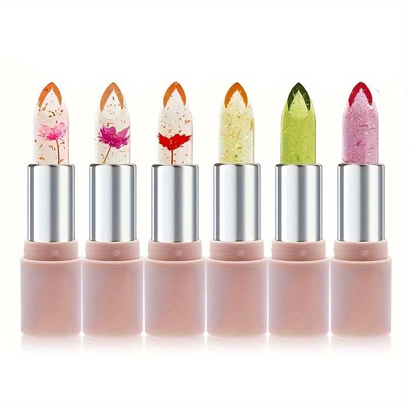 Color Changing Lipstick Set, 6 Counts set Long Lasting Moisturizing Lipstick, Waterproof Easy Coloring Lipstick, Girls and Women Makeup Accessories