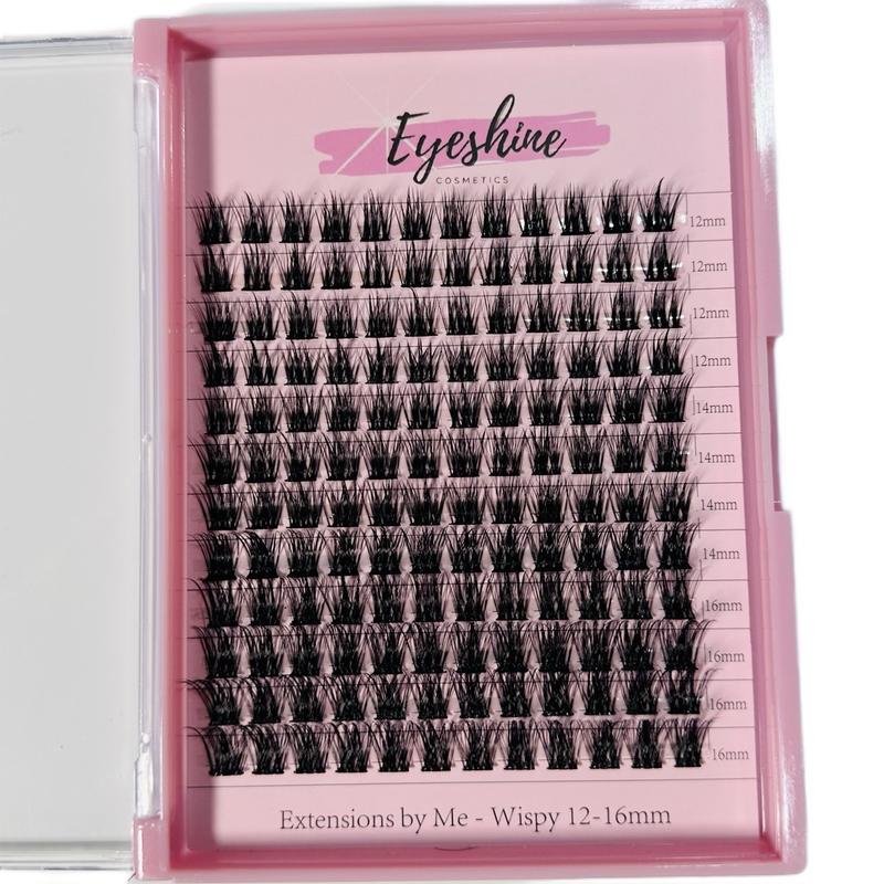 Eyeshine Wispy (black 12-16mm) lash clusters only glue sold separately