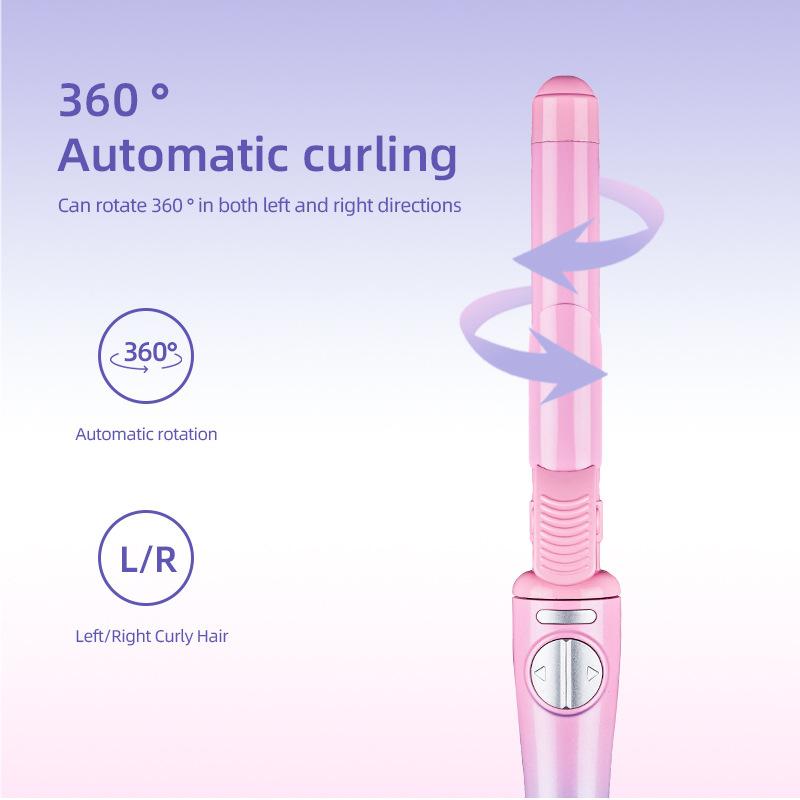 AILIYZ New Automatic Hair Curler Rotating Curling Iron Ceramic