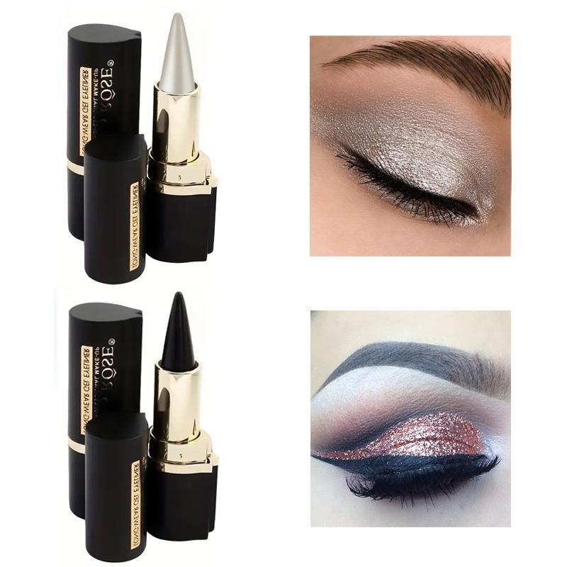 Creamy Texture Eyeliner, Easy Coloring Sweat Proof High Pier Pencil, Daily Makeup Accessories for Women and Girls, Back To School, Fall Gift, Eyeliner Pencil, Christmas Gift