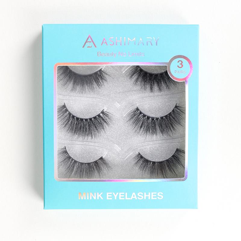 Ashimary Free Eyelashes with Wig Purchase -Automatically Included with Any Wig Purchase - Wig Gift Premium Mink Eyelashes 6 Paris Natural Look to Dramatic False Eyelashes for Daily Wear