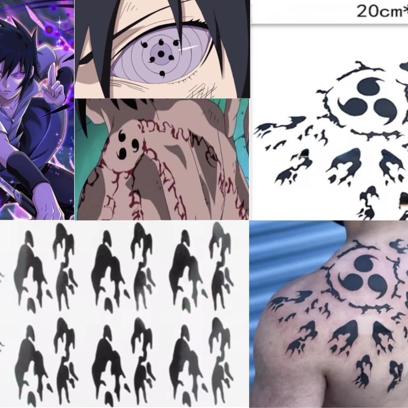 Anime Temporary Tattoos (Up to 1 week or more)