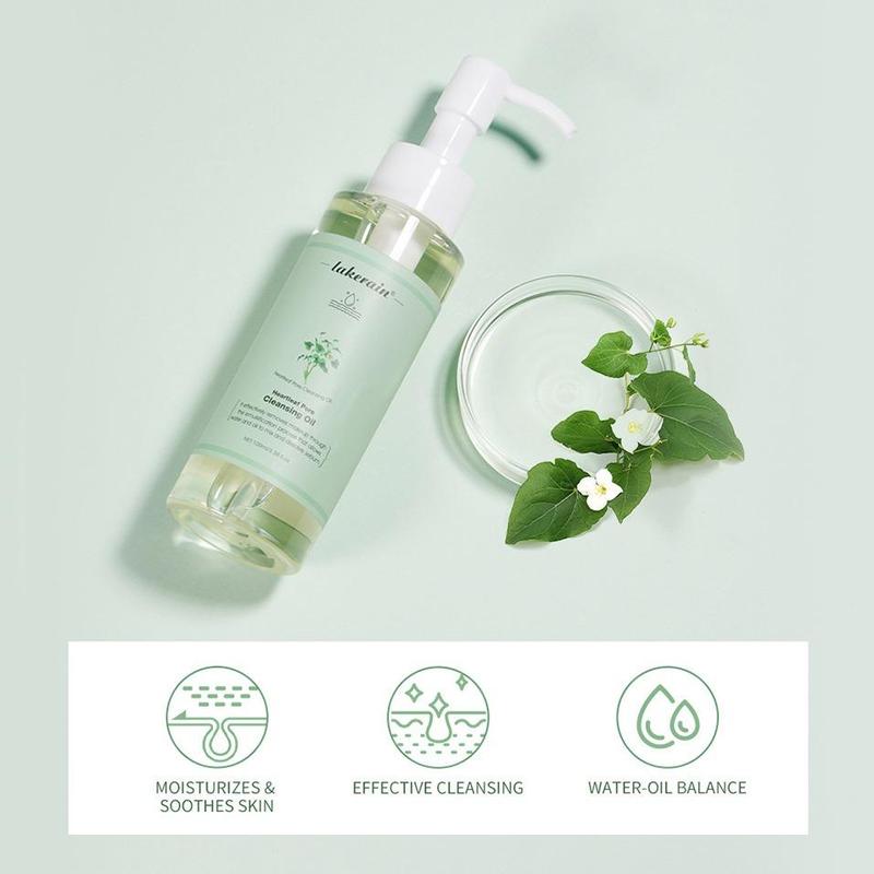 Heartleaf Cleansing Oil, Gentle Makeup Remover, Facial Deep Cleansing Oil, Facial Skin Care Product For Women & Men