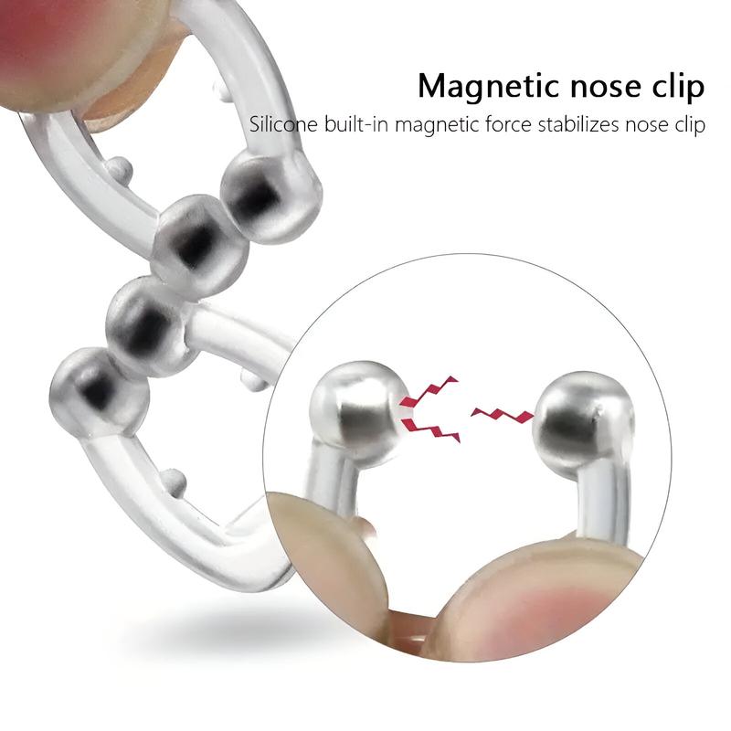 Magnetic Anti-Snoring Nose Clip – Effective Snore Reduction & Better Sleep for Men & Women