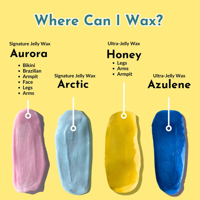 Jelly Wax© All-In-One Wax Kit