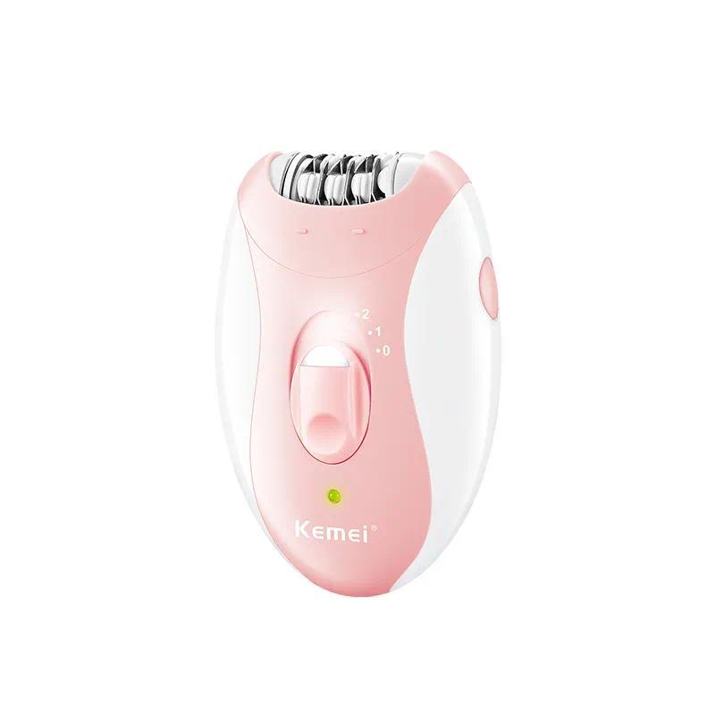 KM-189B Portable Electric Epilator USB Rechargeable Razor Hair Remover Lady Razor for Legs and Bikini