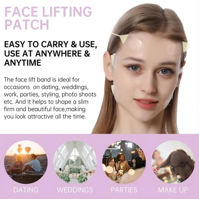 Comfort Face Lifting Patch, 20pcs Invisible Face Lifting Stickers, Face Tightening Strap, Face Lifting & Firming Tape, Skincare Accessories