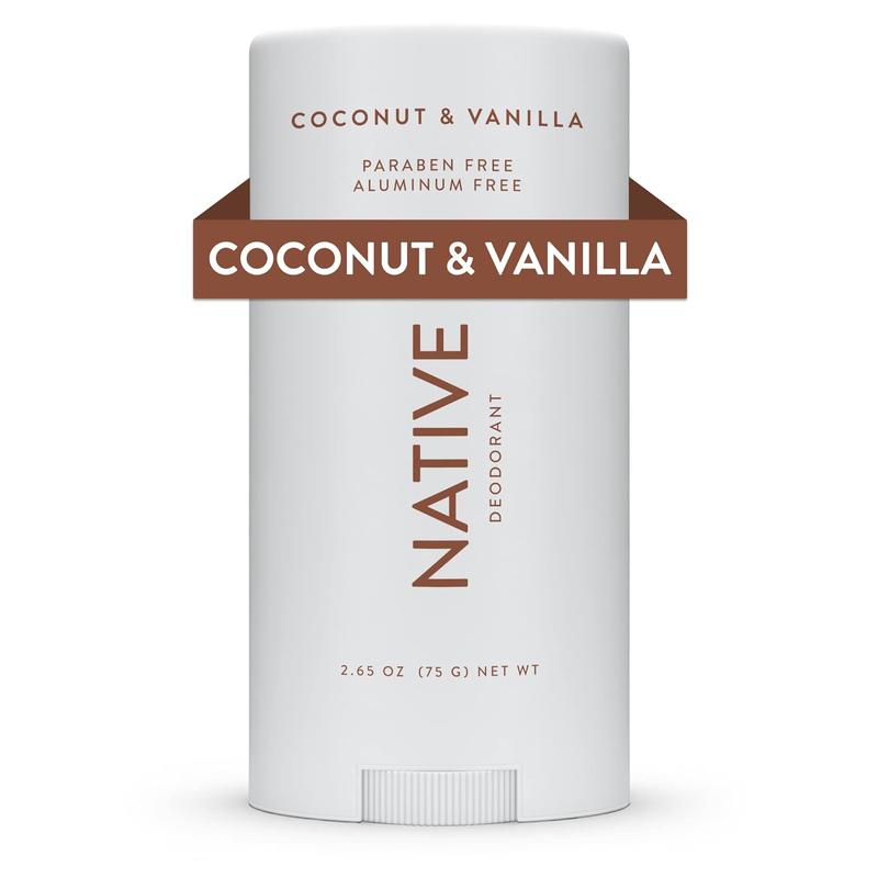 Native Deodorant Contains Naturally Derived Ingredients | Deodorant for Women and Men, Aluminum Free with Baking Soda, Probiotics, Coconut Oil and Shea Butter | Coconut & Vanilla