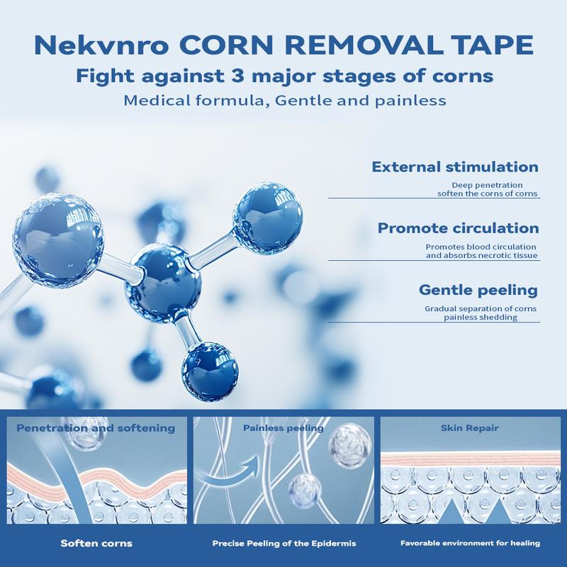 Nekvnro Corn patch 30 pieces of old callus, dead skin, callus, corn plaster, hand and foot corn patch care