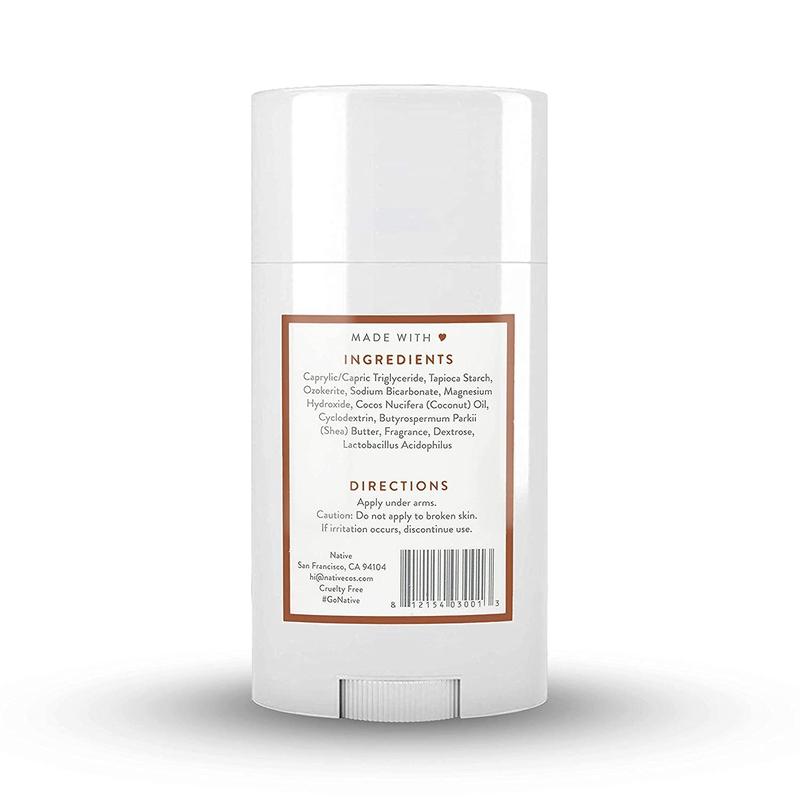 Native Deodorant Contains Naturally Derived Ingredients | Deodorant for Women and Men, Aluminum Free with Baking Soda, Probiotics, Coconut Oil and Shea Butter | Coconut & Vanilla