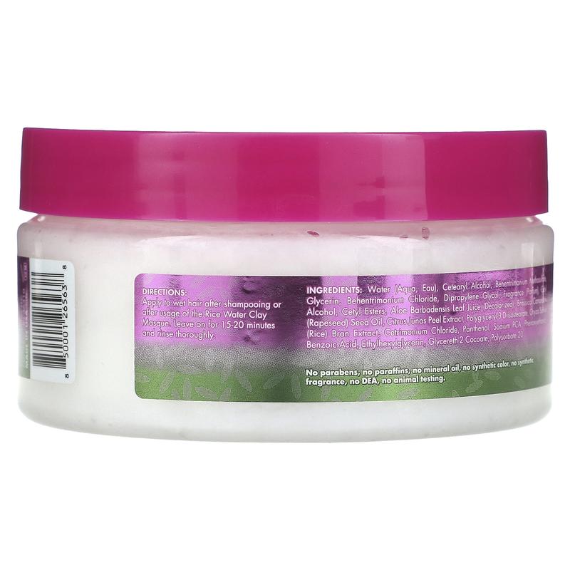 Mielle Deep Conditioner, Rice Water & Aloe Vera Blend, 8 oz (227 g)