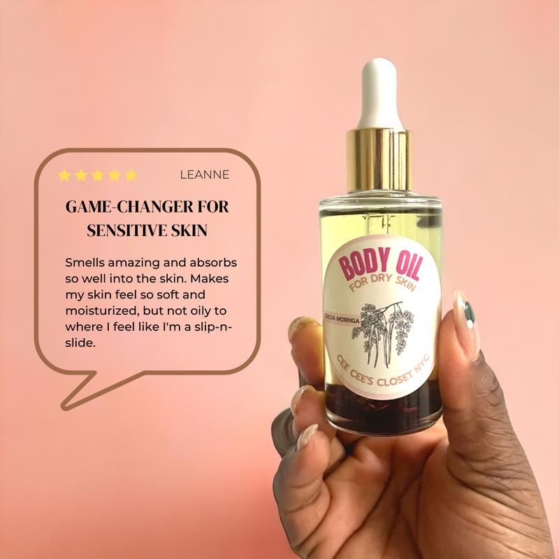 Limited Drop Scented Dry Body Oil for Moisturized Skin Without the Grease