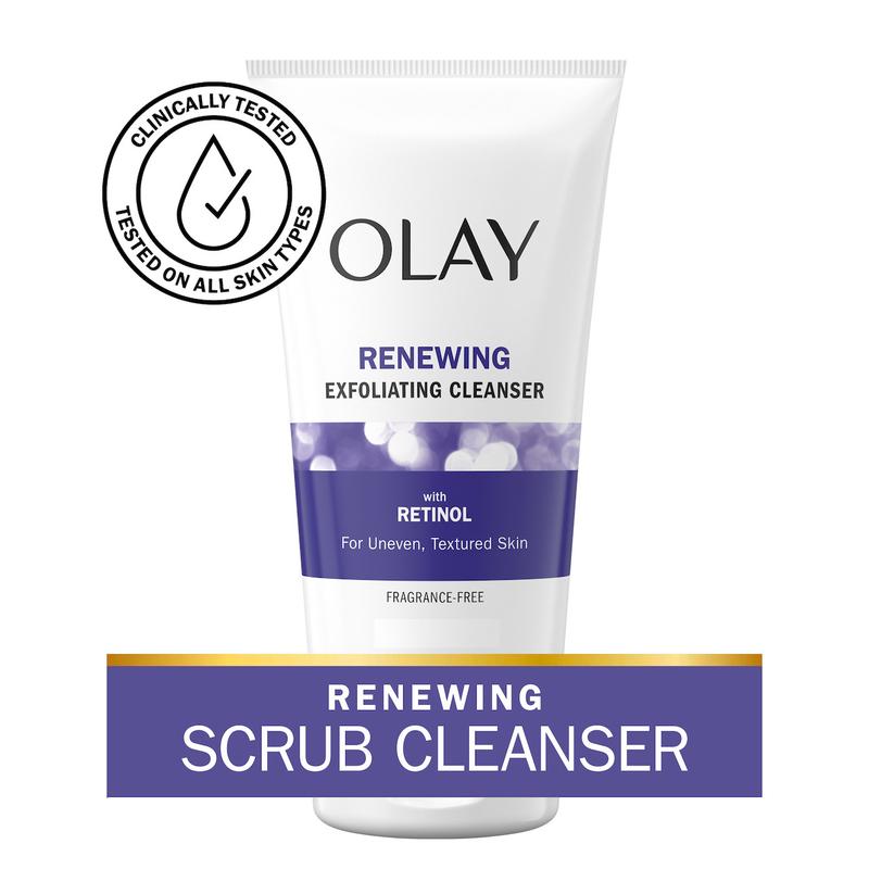 Olay Renewing Exfoliating Cleanser with Retinol