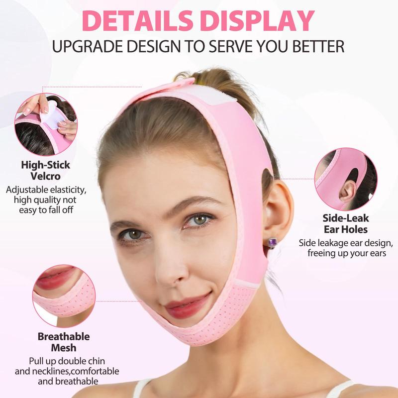 V Line Facial Bandage, 1 Box Natural Lifting Facial Bandage, Elastic Breathable Face Bandage, Skin Care Tool for Women