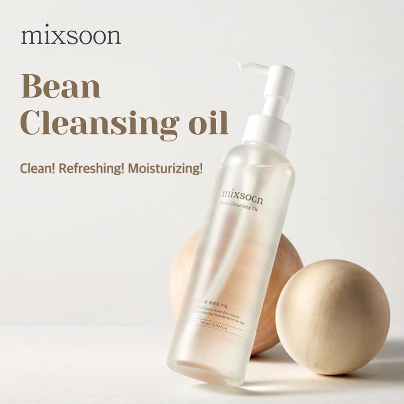 [MIXSOON] Bean Cleansing Oil 195ml, Gentle Cleanser, Deep Cleansing, Nourishing Formula, Hydrating Cleanser, Skin Purifying, Non-Comedogenic, Korean Skin Care, Viral Cleansing Oil