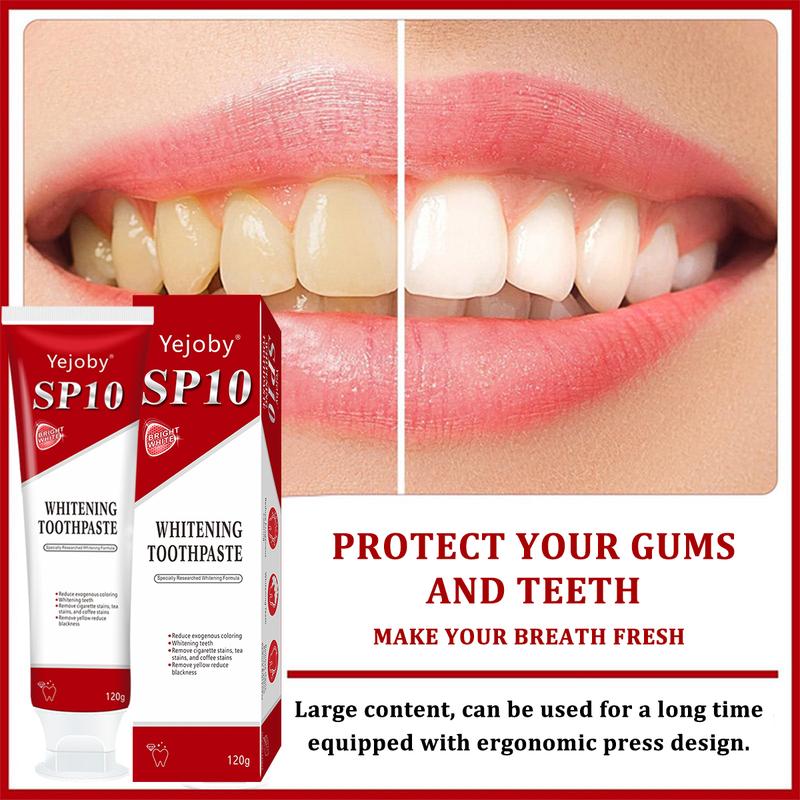 [Only $3!!!] SP-10 whitening Toothpaste, Super sp10 brightening Oral probiotic, sp 10 Bright White Toothpaste for Stain Removing, Fresh Breath & Teeth Health Whitening Solution Effect is better than SP-7 and SP-8,SP-6 SP-4 sp-6 sp8 sp6 sp4 SP-10