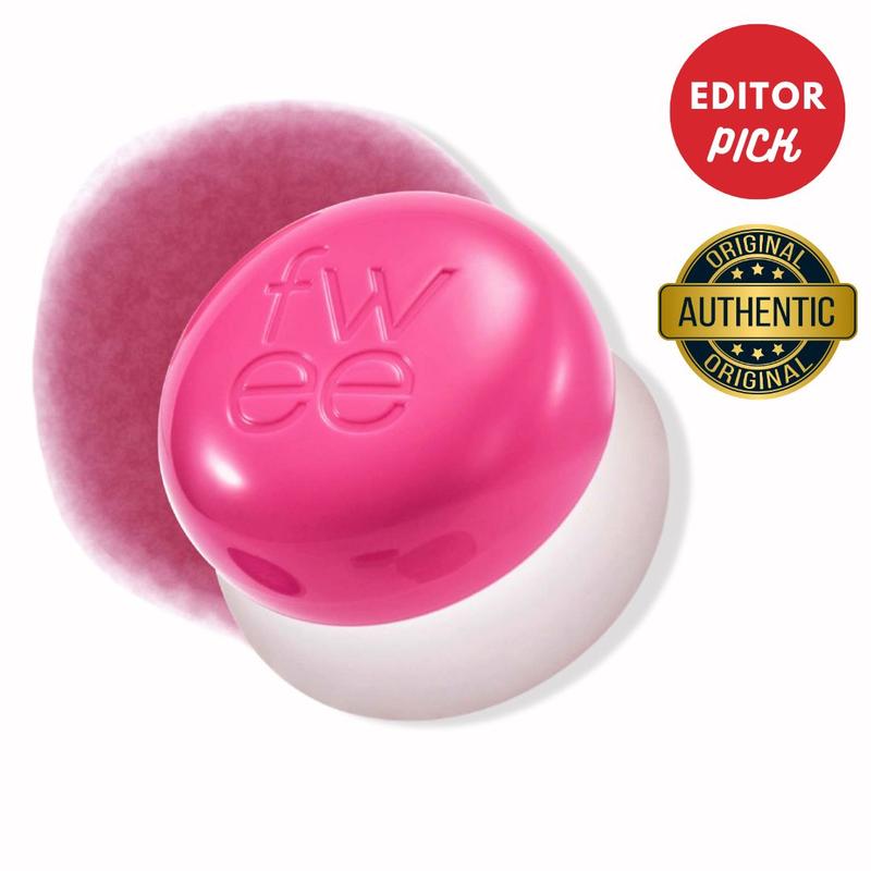 [Fwee] Lip&Cheek Blurry Pudding Pot 5g, All In One Makeup, Makeup Blush, Buildable Lightweight, Multi-Use Soft Matte Finish, Lip Balm, Lip Stick i love lipgloss