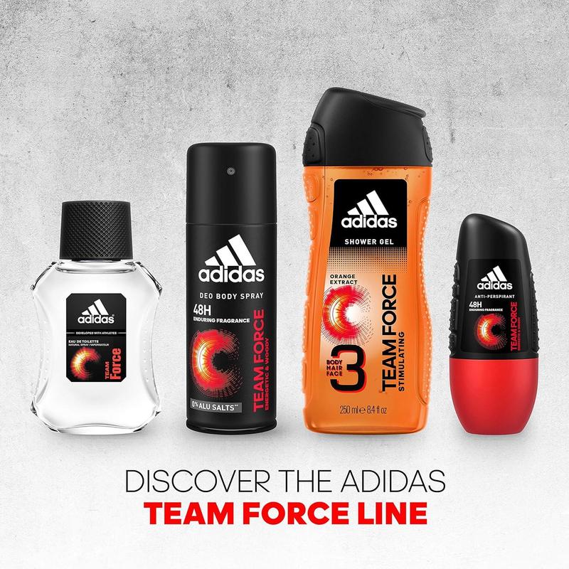 Adidas Team Force Aftershave for Men by Adidas, 4 Ounce