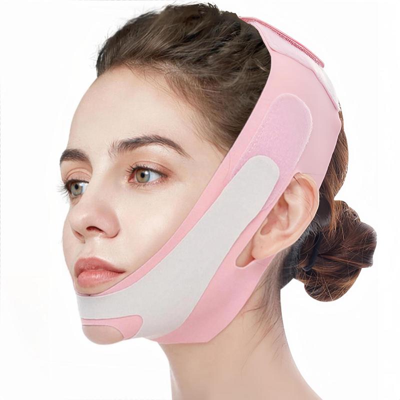 V-line Lifting Mask, Reusable Face Strap, Double Chin Shaping Bandage, Chin Up Patch, Chin Strap, V Shaped Belt, Face Mask for Women