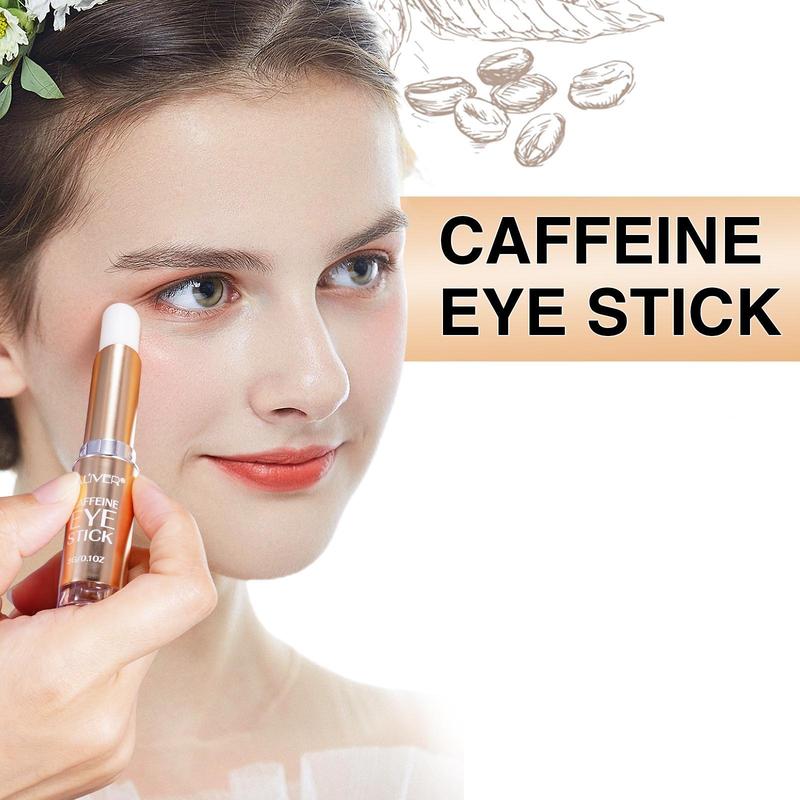 ALIVER Caffeine Eye Cream Stick for All Skin Types, 3g 0.1 oz - Comfort Skin Care