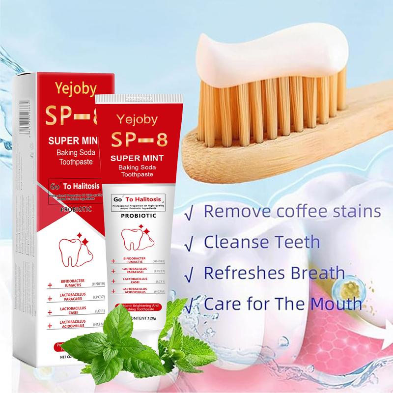 [Only $10.99!!!] SP-8 PROBIOTIC WHITENING Toothpaste rich in many probiotics Effective Tooth Cleaning and Oral Health Management,Effect is better than SP-6 and SP-7,SP-8 SP-6 SP-4 sp-8 sp-6 sp-4 sp8 sp6 sp4