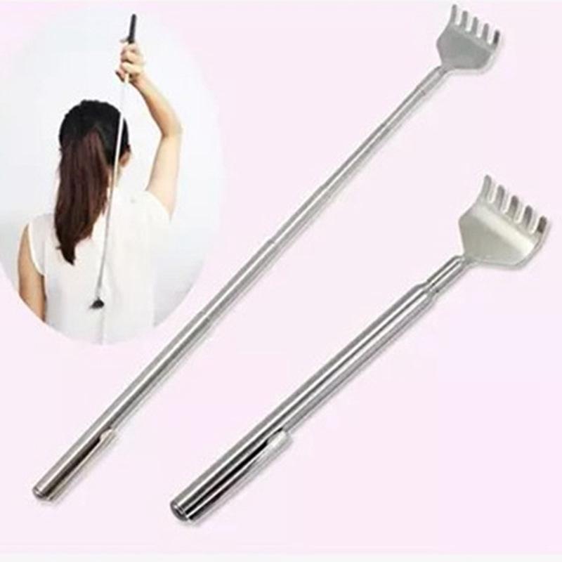 3pcs Multi-size Extendable Claw Design Back Scratcher, Retractable Backscratcher, Adjustable Tickle Stick, Back Massaging Wand, Telescopic Itch Scratching Stick